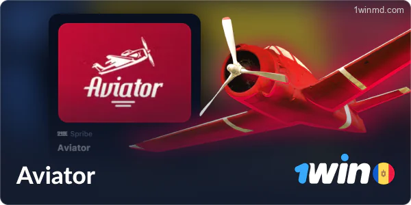 Jocul Aviator la 1win Moldova Casino