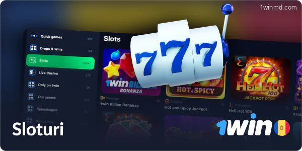 Sloturi casino 1win Moldova