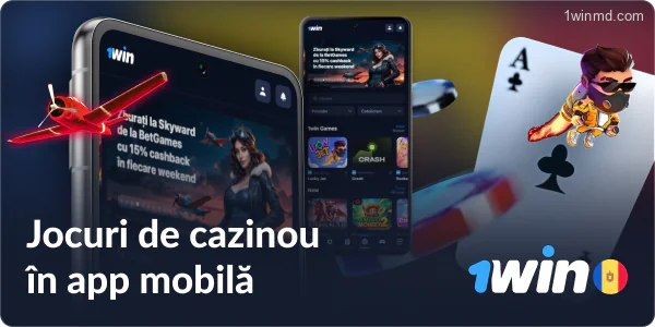 1win cazino mobil pentru jucătorii din Moldova