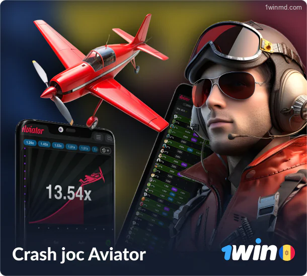 Jocul Aviator Crash la 1win Moldova Casino