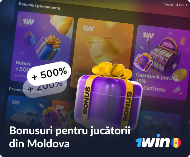 Bonusuri și promoții la 1win Moldova