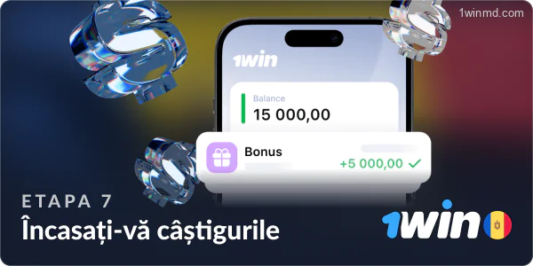 Încasați-vă câștigurile imediat ce îndepliniți cerințele codului bonus 1win