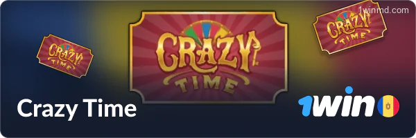 Joc bonus Crazy Time 1win Moldova