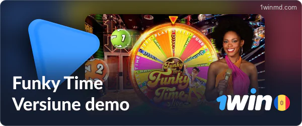 Versiunea demo a jocului Funky Time în 1win MD