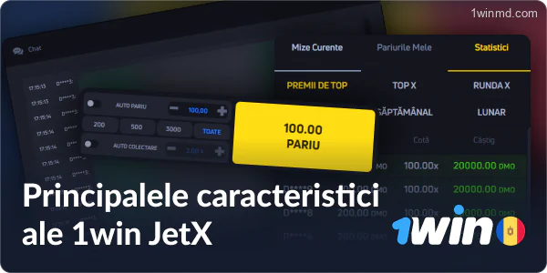 JetX 1win MD Game Feature Review