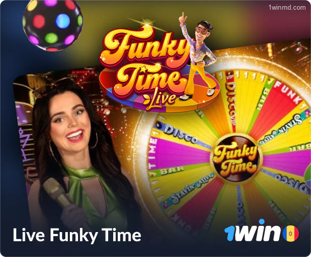 Live Funky Time la 1win Moldova