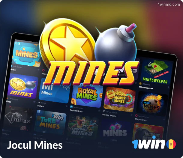 Joc Mines la cazinoul 1win Moldova