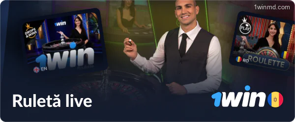 Roulette live la 1win Moldova