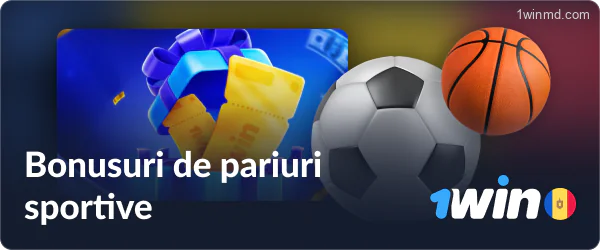 Bonusuri pentru pariuri sportive la 1win MD