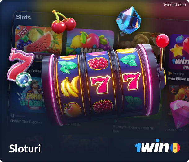 Varietate de sloturi la 1win Moldova Casino